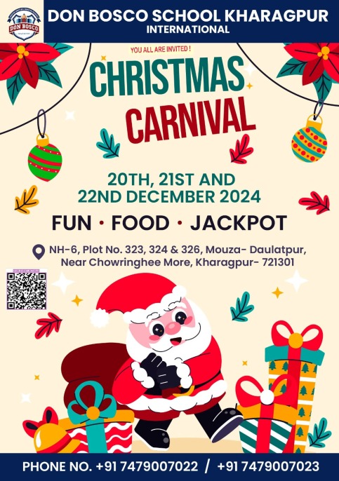 Christmas Carnival Poster